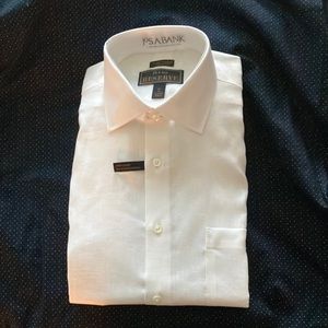 Jos. A. Bank Reserve White Long Sleeve Shirt